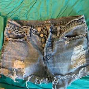 urban outfitters mom jean shorts